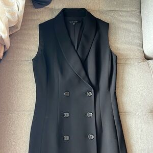 Alex Marie size 2 black blazer dress